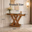 Table console d'entrée miroir