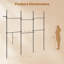 Steel Freestanding 0 - Hook Coat Rack