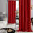 Deconovo 100% Blackout Grommet Curtain Panels with Liner, Thermal Insulated Room Darkening Curtains (Set of 2)-75195029-75195019
