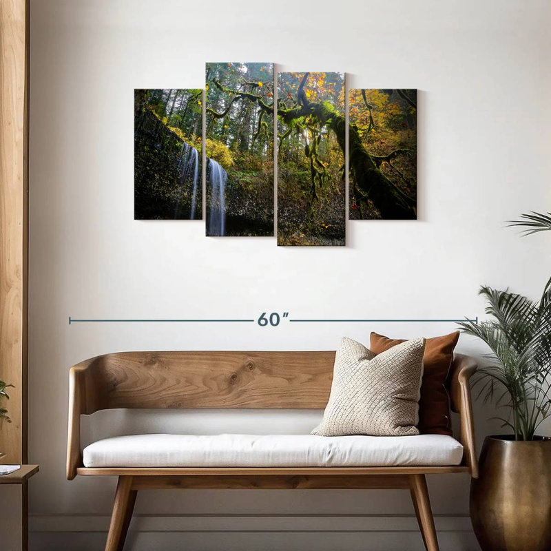 Alvord Mystic Falls, 27'' H x 43'' W