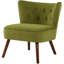 72cm W Velvet Upholstered Armchairs & Accent Chairs with Solid Wood Legs-247149177