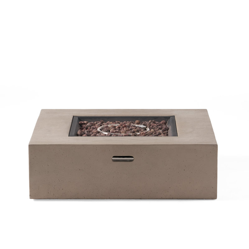 Rossy Square Propane Smokeless, Light Gray