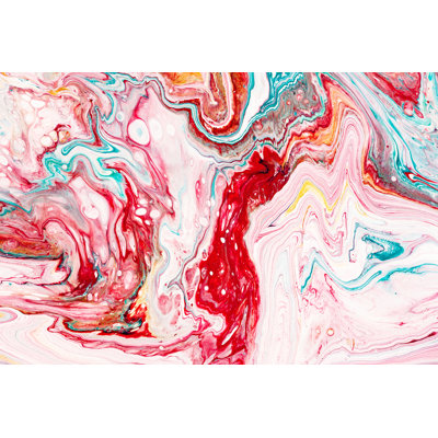 Liquid Marble - Wrapped Canvas Print