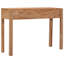 Console en bois massif 43,3 po Charika