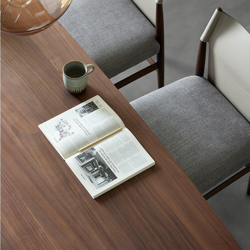 Elegant classic dining table, 29.52"H x 62.99"L x 31.49"W