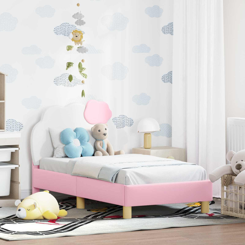 Bed Frame, Cot Bed / Toddler (70 x 140cm), Pink