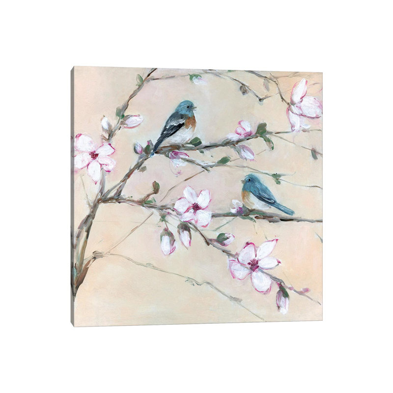 Sweet Sounds Of Summer II by Sally Swatland - Wrapped Canvas Painting, 30.48 cm H x 30.48 cm W