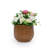 3 Pieces Ceramic Flowerpot, Modern Planter for Patio, Garden or Windowsills-1841186007