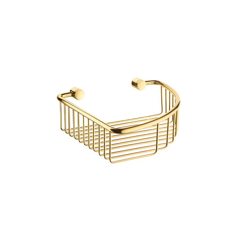 Soap Dish, Polished Brass