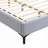 Upholstered Bed With Integrated Lights And Shelves-1493948603