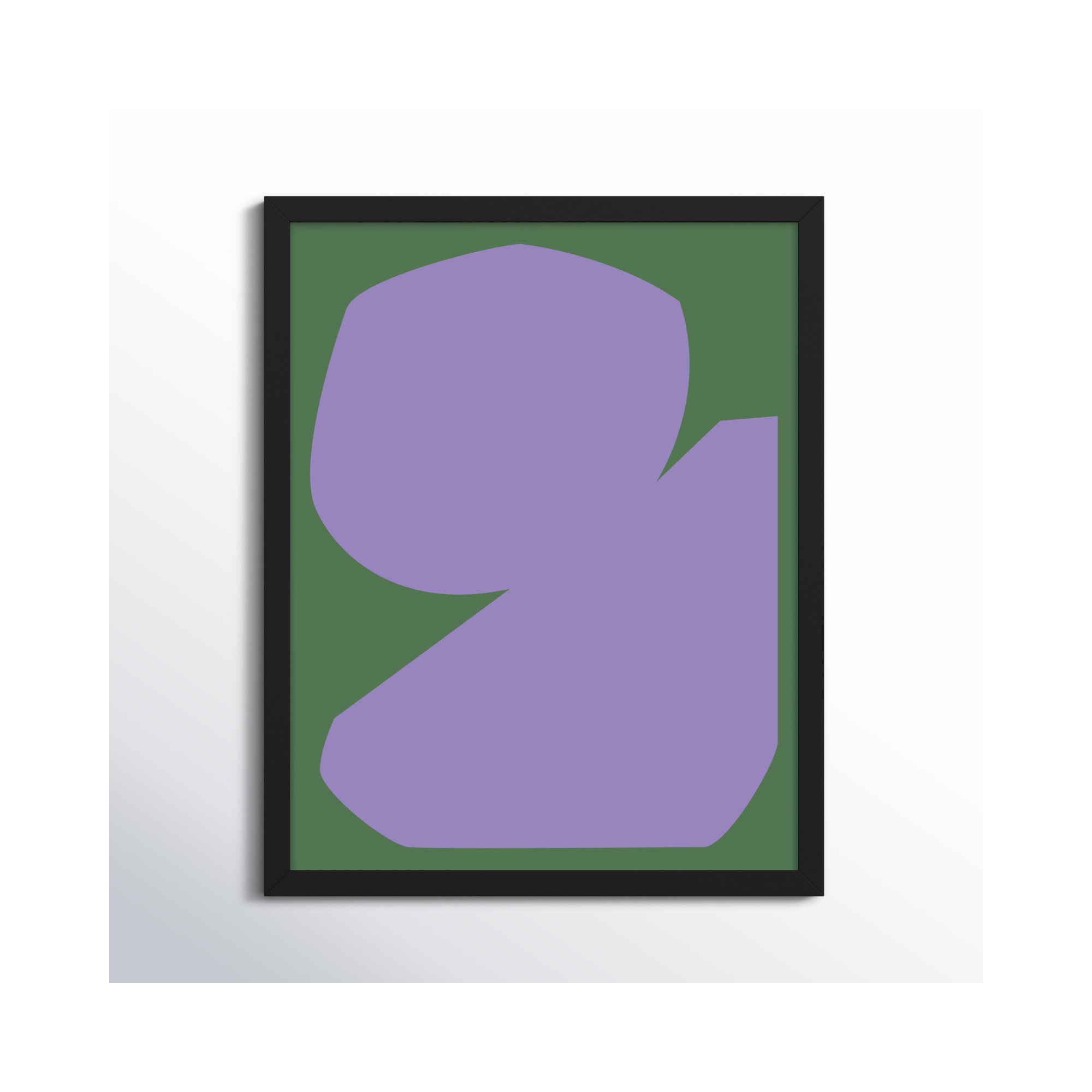 Element 1 by Michael Kempen, Black Framed, 30" W x 38" H