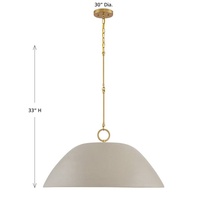 Alta 1-Light Hubbs in Concrete and Brass, Gray