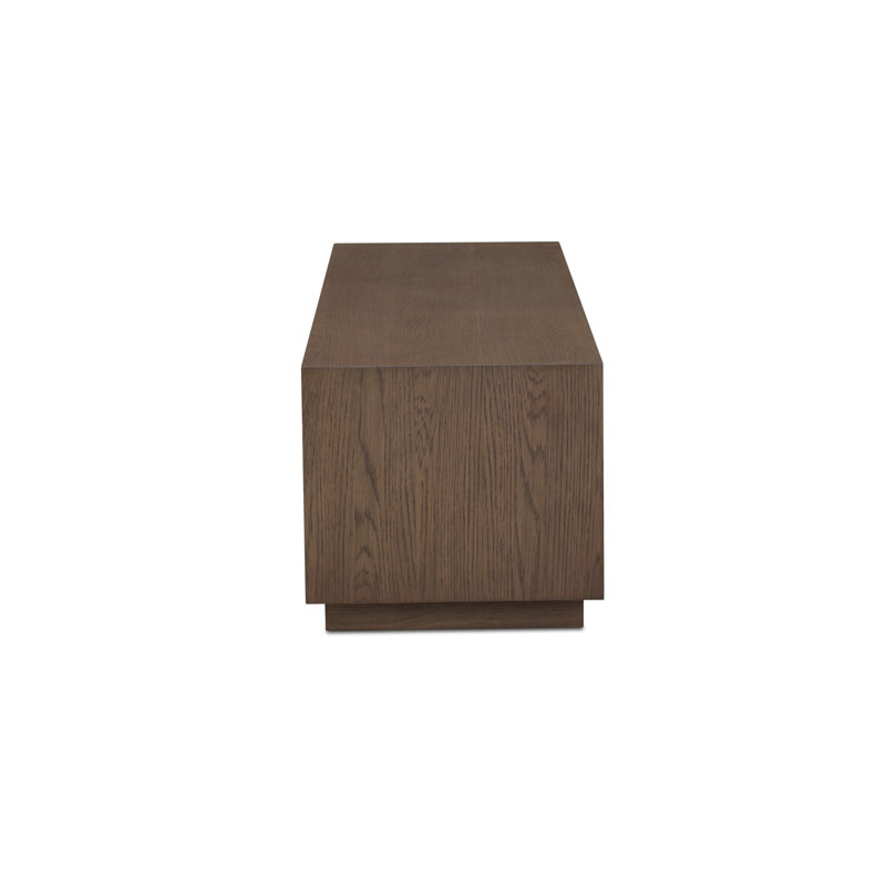 Sawyer Coffee Table Dark Brown, Dark Brown Wood