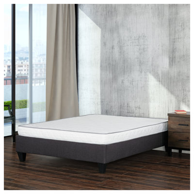 6-Inch Reversible Full Size Foam Mattress in a Box, High-Density PU Core with Double-Sided Quilting
