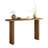 Brigida Solid Wood Console Table With Fluted Legs-88832377