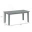 Table basse d'extérieur grise, table basse d'extérieur-1139670952