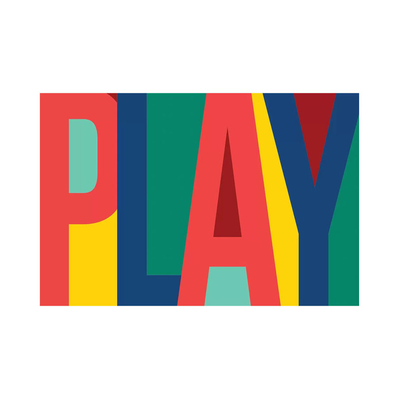 Play - Wrapped Canvas Print, 152.5 cm H x 101.5 cm W