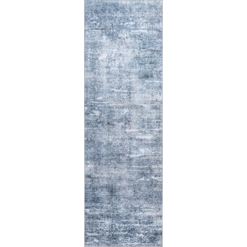 Tapis décoratif lavable à la machine Katia, Tapis de couloir 2 pi 6 po x 8 pi