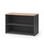 140cm Wide 2-Piece Modular TV Stand with Open Storage and 2 Drawers-134728177