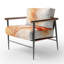 Chaise avec accoudoirs rembourrée abstraite Watercolor-1389933446