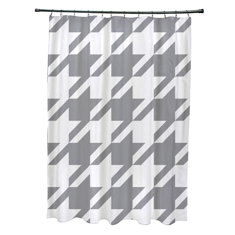 Rideau de douche simple Avelien, Gris