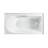 Concorde 60" x 32" Acrylic Glossy White, Alcove, Integral, Apron Bathtub-57944769
