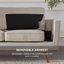 Estes Inayat 84' Upholstered Sofa-1529956313