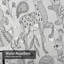 Rideau de douche noir et blanc Doodle-389180115