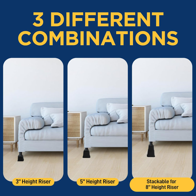 14.96'' Bed Risers