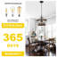 Lustre cage en bois massif 3 lumières avec accents en métal-1422312810-1467987811-1422312819