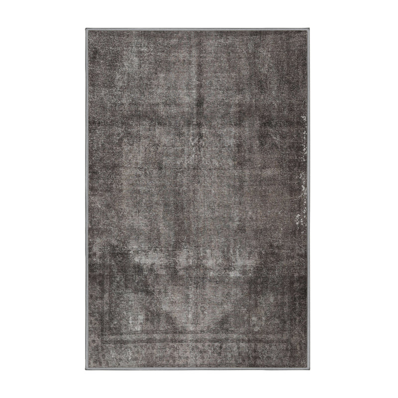 Tapis en laine brun, Rectangle 5 pi x 8 pi