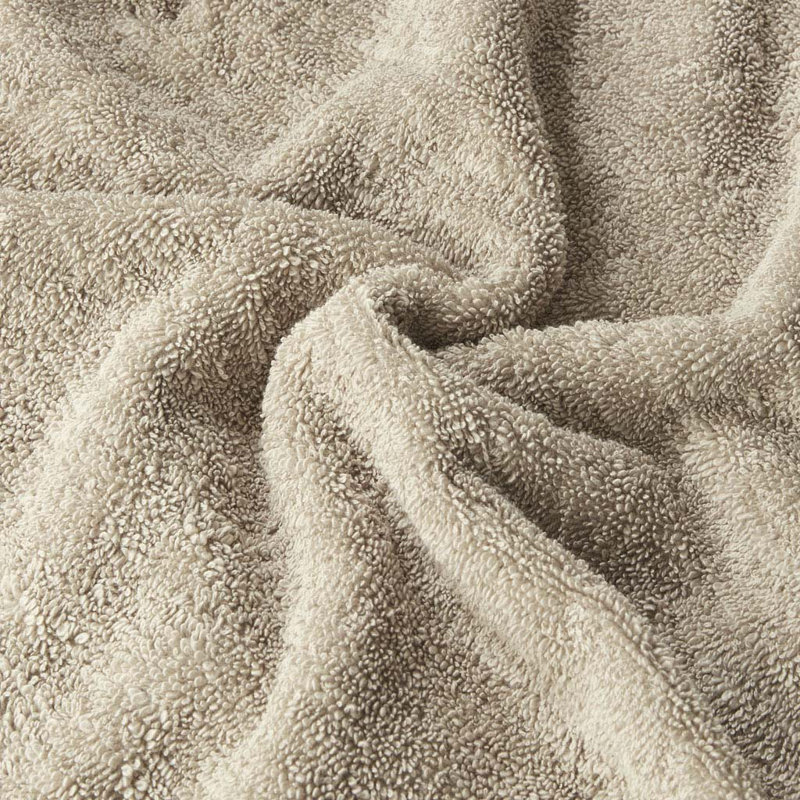 Ensemble de 6 pièces pour chambre d'amis Kittanning, Taupe, Ensemble 6 serviettes de bain