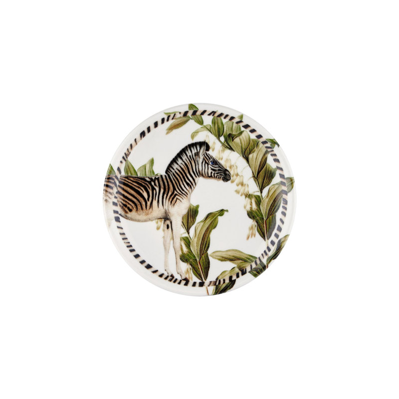 Esko 17Cm Porcelain Commercial Dishwasher Safe Side Plate, Set of 6