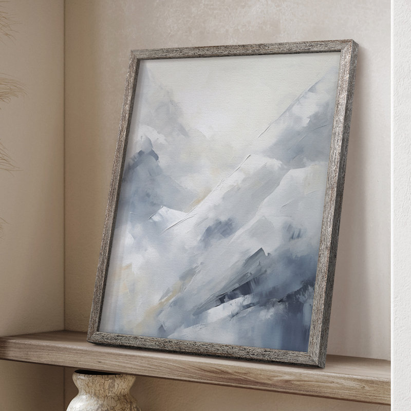 «LANDSCAPES Series CCXXVII», reproduction encadrée - bois massif, H 15 po x l 12 po