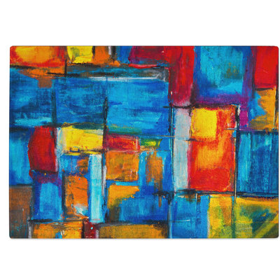 Tempered Glass Art Painting Vol.393 Chopping Board