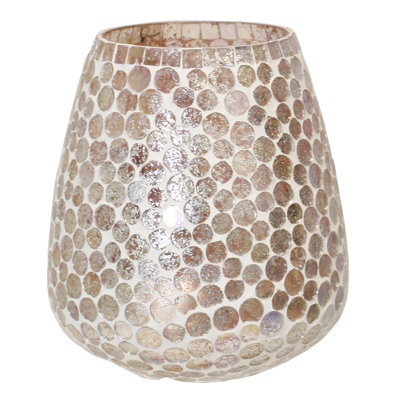 Vase en verre - mosaïque