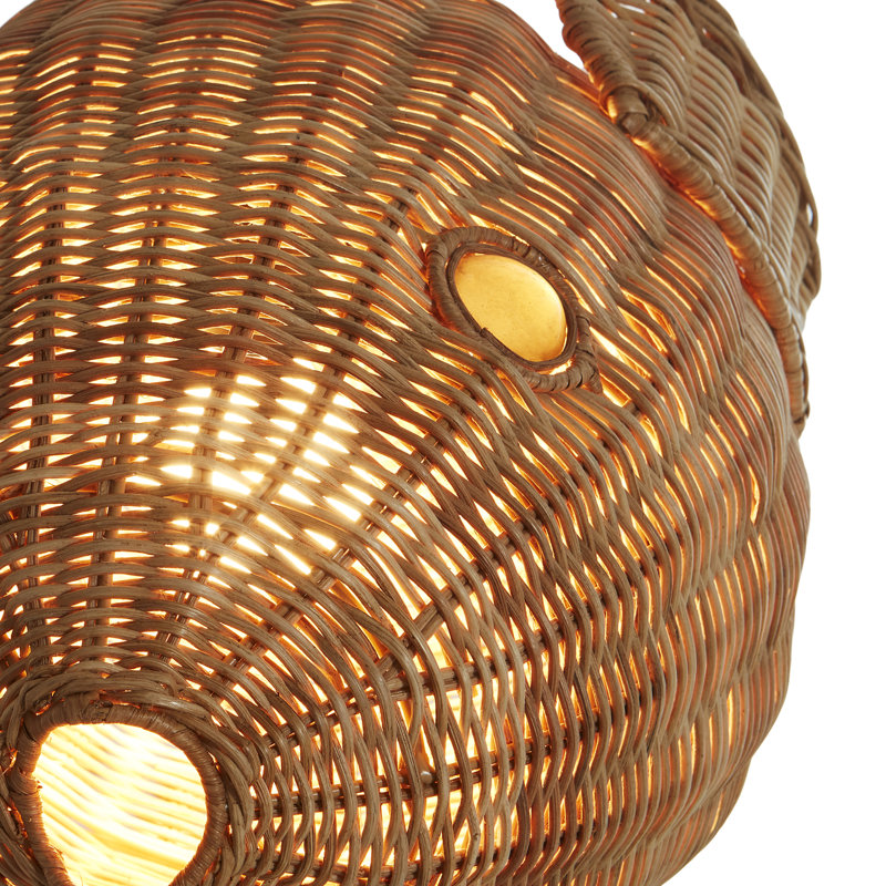 1 - Light Pendant, 71.51" H x 24" W x 15" D