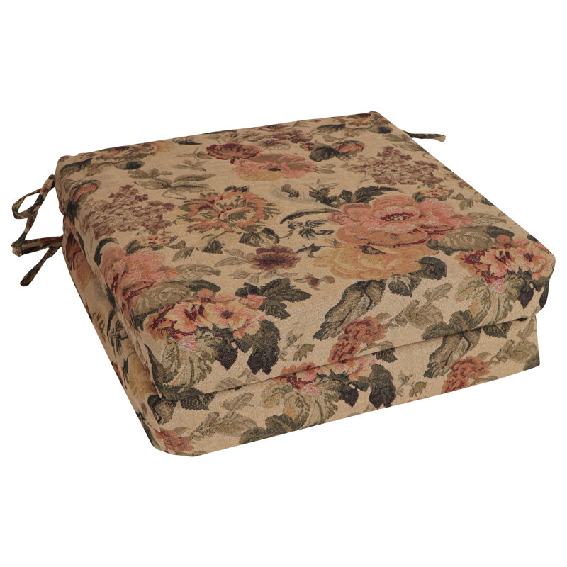 Coussins de chaise tapissier 20 po x 19 po (ensemble de 2)