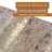 Algot Handmade Cowhide White/Gold Area Rug