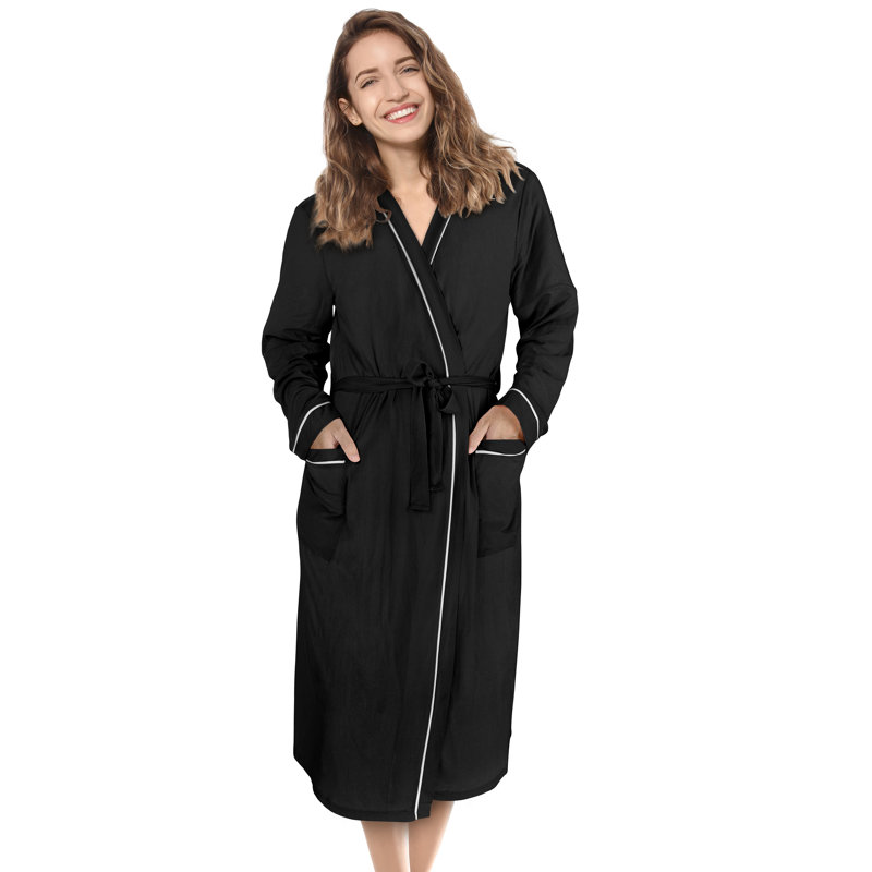 Robe légère Catalonia pour femme, Noir, L