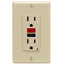 Ensemble de 1 prise de courant de 5 à 15 R 15 gallons pour bloc de courant de 15 ampères Levlock SmartlockPro de Leviton-37190781