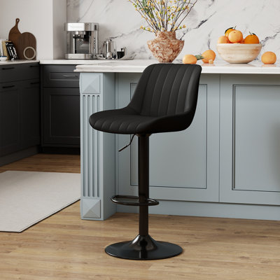 Moniq Swivel Adjustable Height Bar Stool