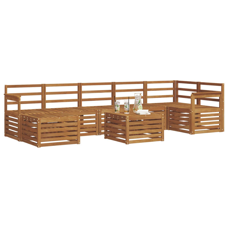 306cm Wide Patio Sectional Set