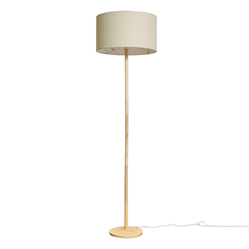 159cm Natural Traditional Floor Lamp