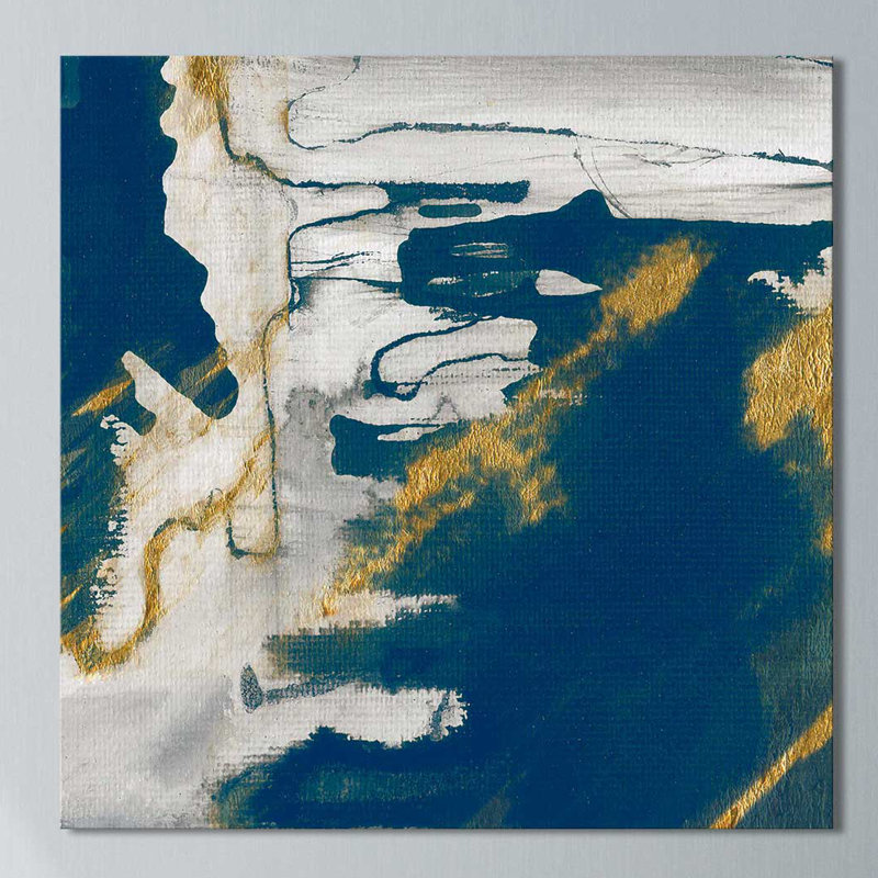 «Lapis I», reproduction de peinture acrylique sur toile, H 28 po x l 28 po x P 1,5 po, Toile tendue