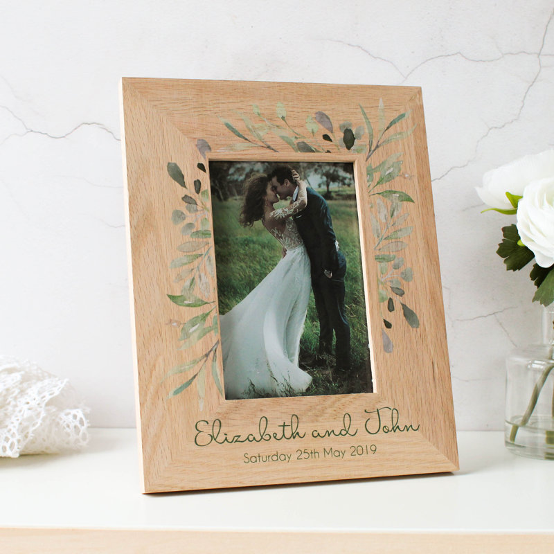 Josefien Beige Wood Picture Frame, Yes