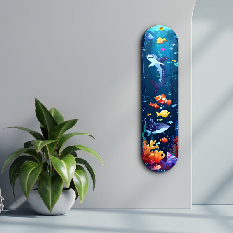 Peinture décorative en verre trempé