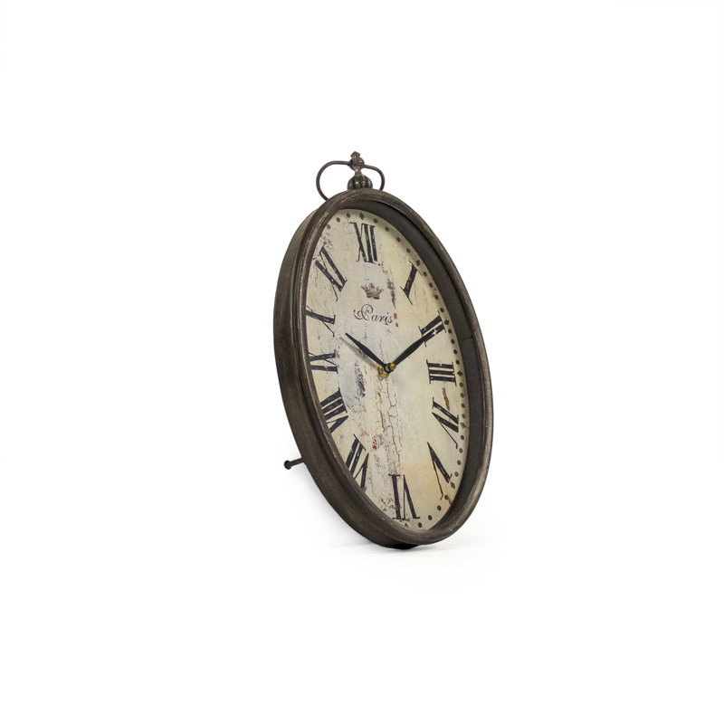 Metal Analog Wall Clock