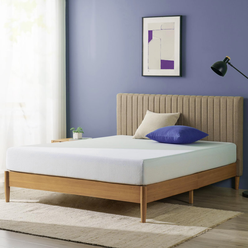 Matelas à fermeté moyenne en mousse à mémoire de forme Green Tea, Lit double, 8"