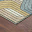 Tapis Mid-Century moderne lavable à la machine intérieur / extérieur Lockway ACN2422-635634780
